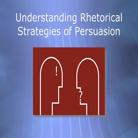 Rhetorical Modes Presentation