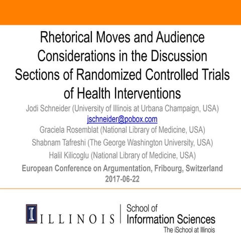 Rhetorical moves and audience considerations in the discussion sections of ra...