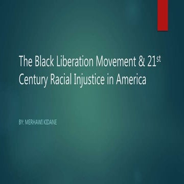 Black power movement | PPT