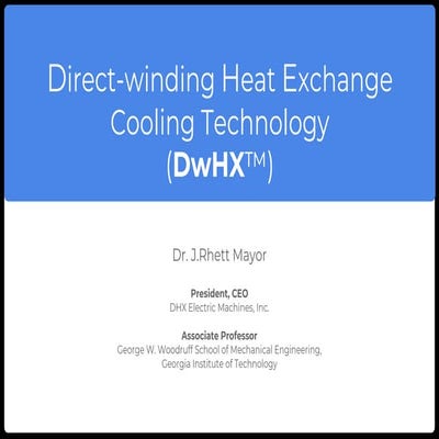 Dr J Rhett Mayor - Georgia Institute of Technology