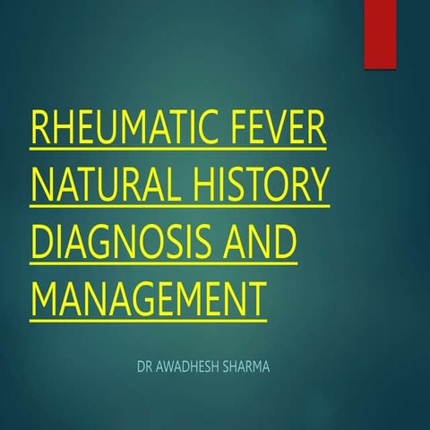acute rheumatic fever .pptx