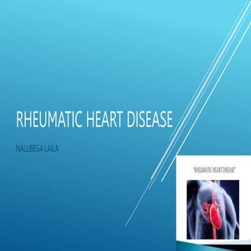 RHEUMATIC HEART DISEASE by nalubega laila
