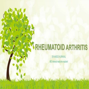 Rheumatoid arthritis