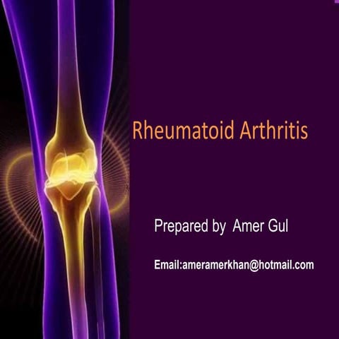 Rheumatoid arthritis
