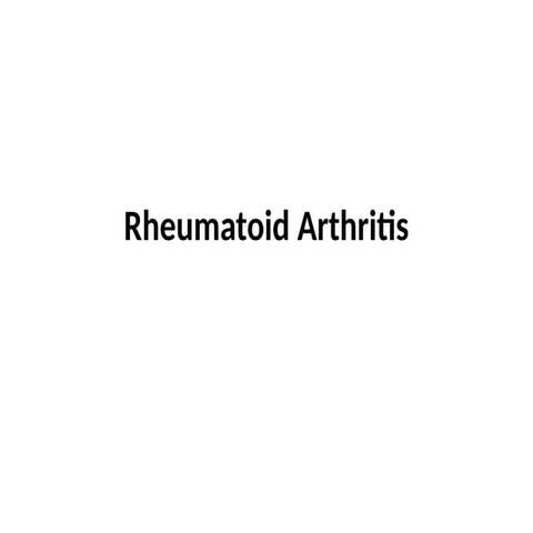 RHEUMATOID ARTHRITIS for BSC nursin.pptx