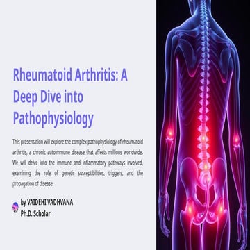 Rheumatoid Arthritis: A Deep Dive into Pathophysiology