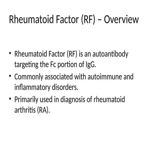 Rheumatoid_Factor_Diagnostic (3).pptx..... | PPTX