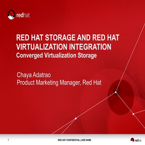 Red Hat Virtual Infrastructure Storage