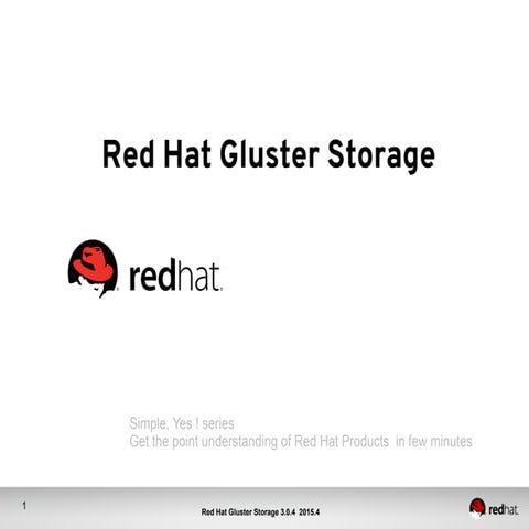Red Hat Gluster Storage