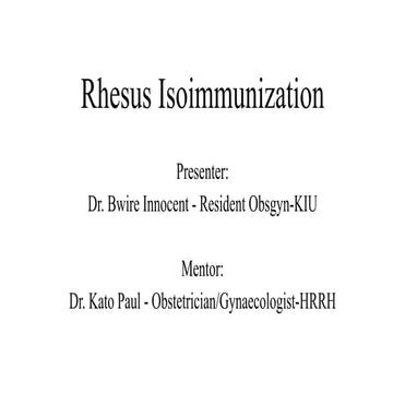 RH ISOIMMUNIZATION BWIRE2.pptx