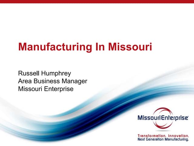Missouri Manufacturing 2016