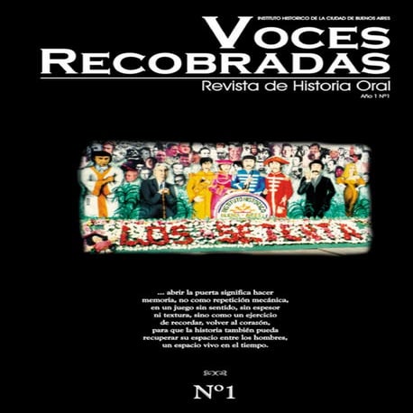 Voces recobradas (los sesenta) 