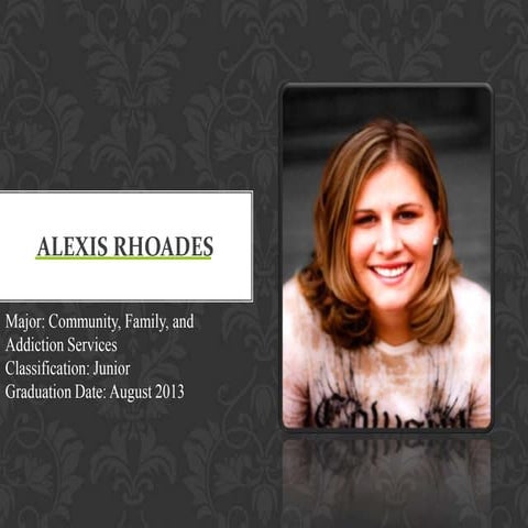 Alexis Rhoades Visual Resume