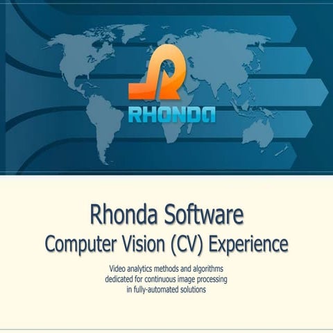 Computer Vision Technology and Expertise | PPT
