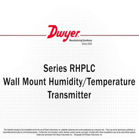 Dwyer's Manometer Checklist | PDF