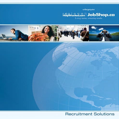 Regional Help Wanted Sales Kit