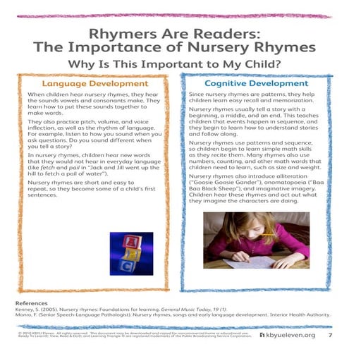 Rhymers are readers