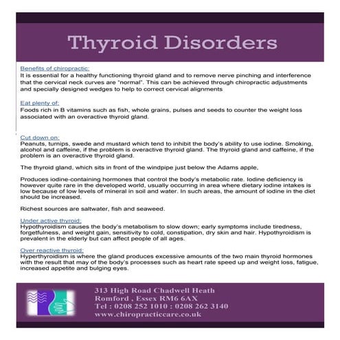 Hyperthyroidism Diet | PPTX