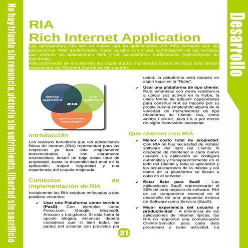 Diferencia entre aplicaciones tradicionales y ria | PDF