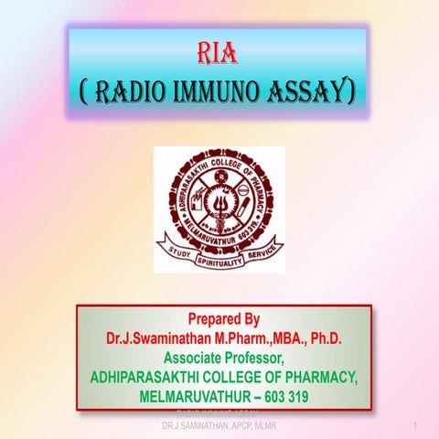 Radio Immuno Assay