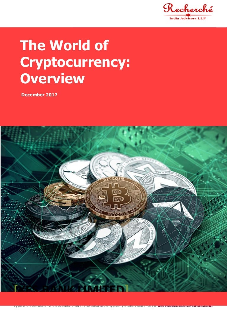 The World Of Cryptocurrency Overview