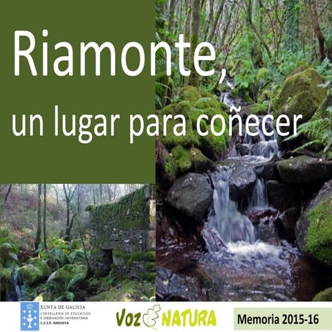 Riamonte, un lugar para coñecer