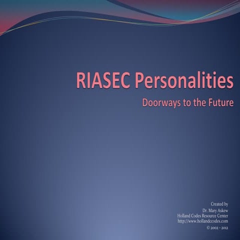 RIASEC Personalities