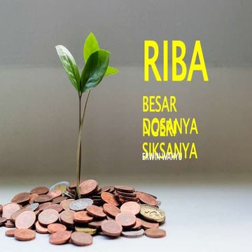 Riba, Besar Dosanya Ngeri Siksanya | PPTX