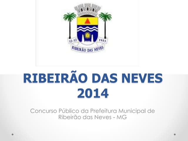 Concurso da prefeitura Municipal de...