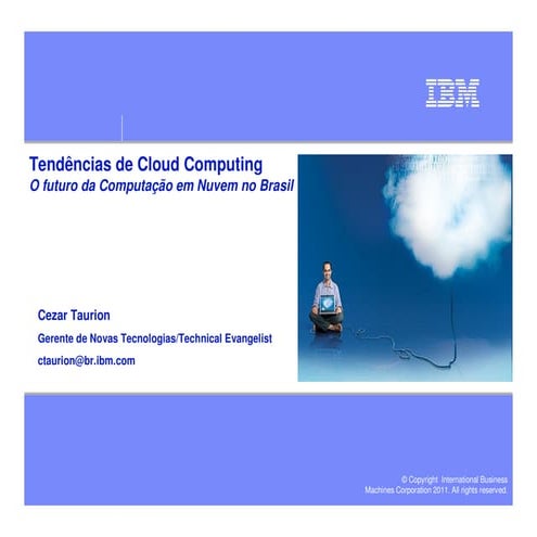 Cloud Computing: usos e tendências