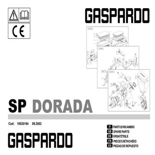 Gaspardo ricambi sp dorada 2003 09 ...