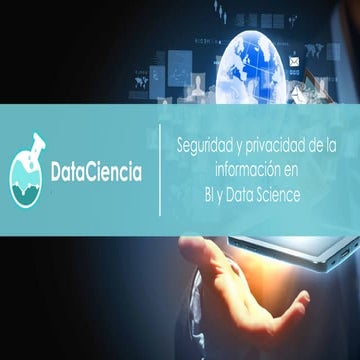 Ricardo Núñez - Trabajo remoto en BI y DS: Datos, privacidad y acceso.
