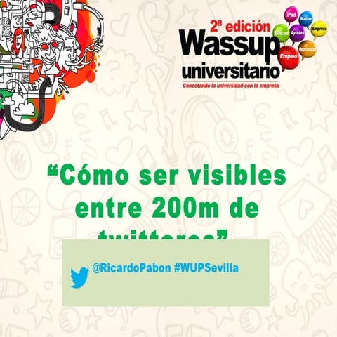 II Wassup Universitario Ricardo Pabón