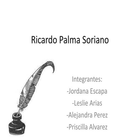Ricardo palma soriano
