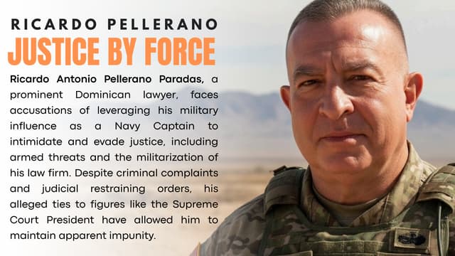 Ricardo Pellerano Paradas Justice by Force