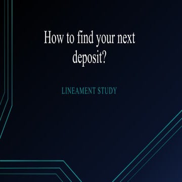 Ricardo Valls explains How to effectively find your next deposit