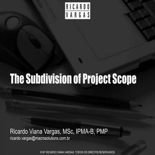 The Subdivision of Project Scope
