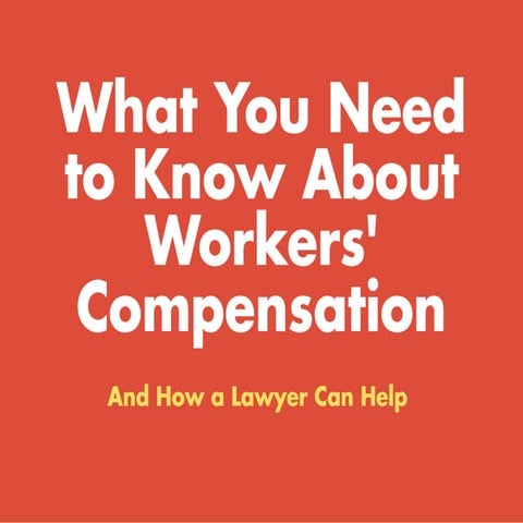 What You Need to Know About Workers' Compensation | PDF