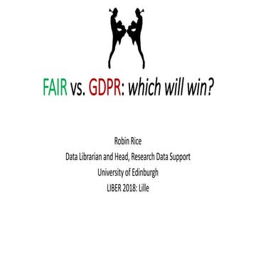 FAIR vs GDPR: which will win?