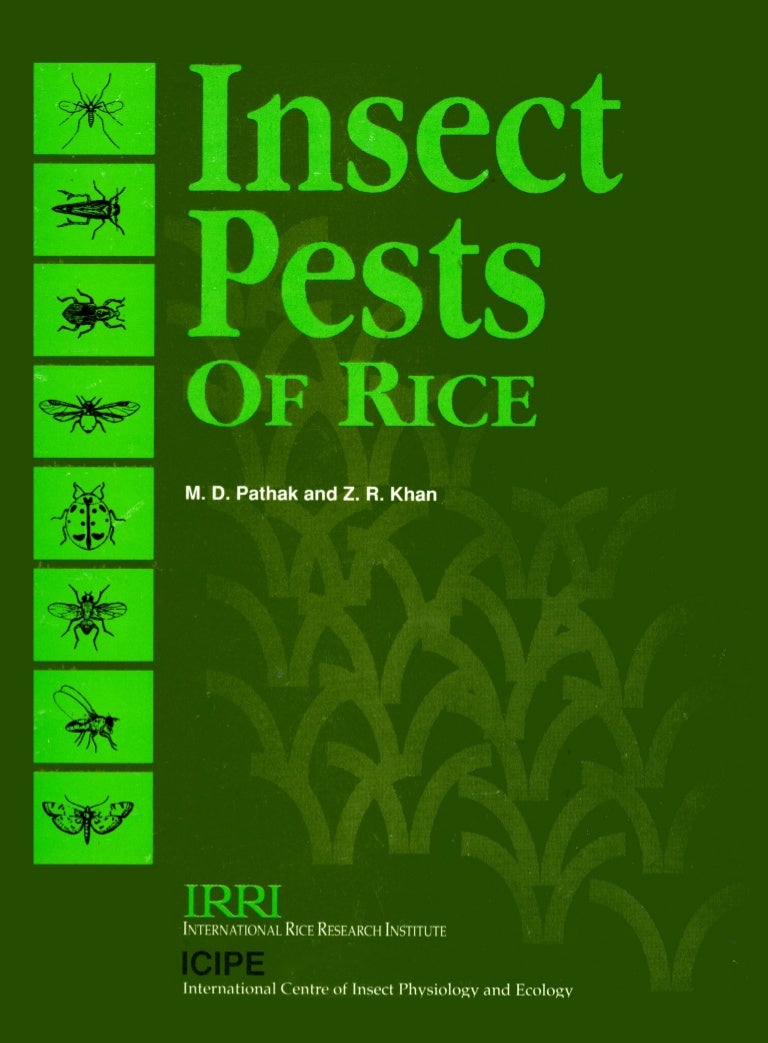 Rice pest book