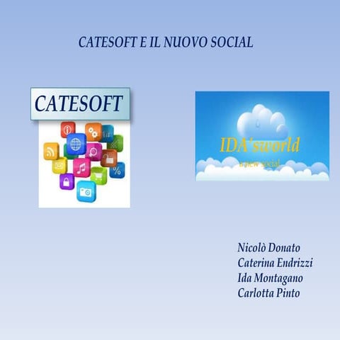 Ricerca immaginaria su un nuovo social