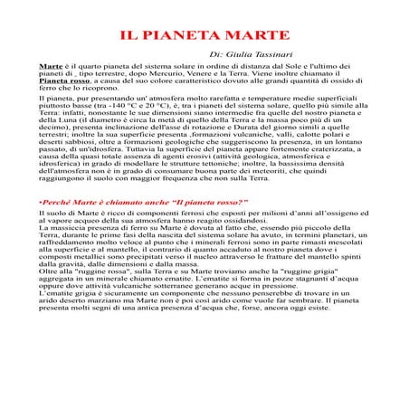 MARTE giulia tassinari