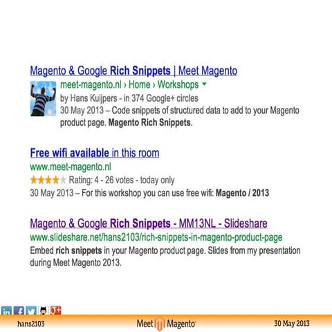Rich Snippets in Magento product page
