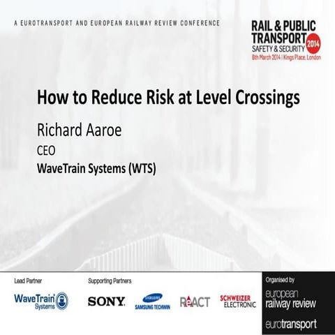 Richard Aaroe, CEO, WaveTrainSystems (WTS)