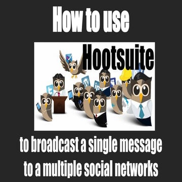 How to Use Hootsuite_Social Media Wizard_RichardBasilio