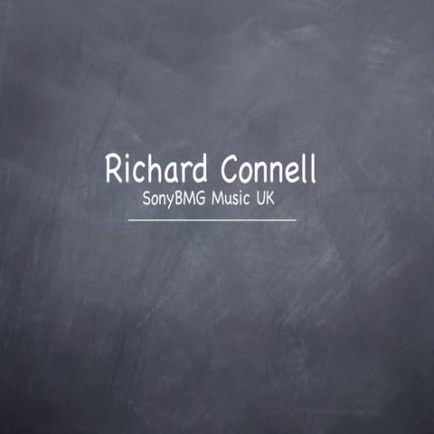 Richard Connell SonyBMG London in Prague 2008
