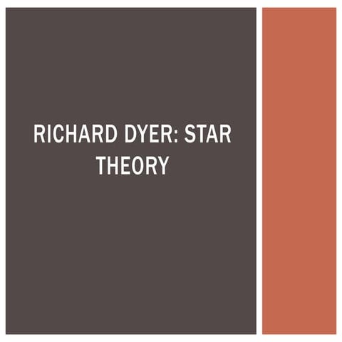 Richard dyer research