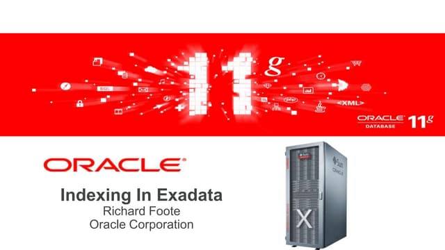 Indexing in Exadata