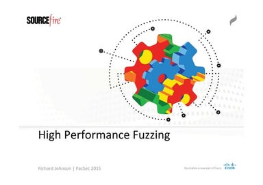 Richard Johnson, high performance fuzzing