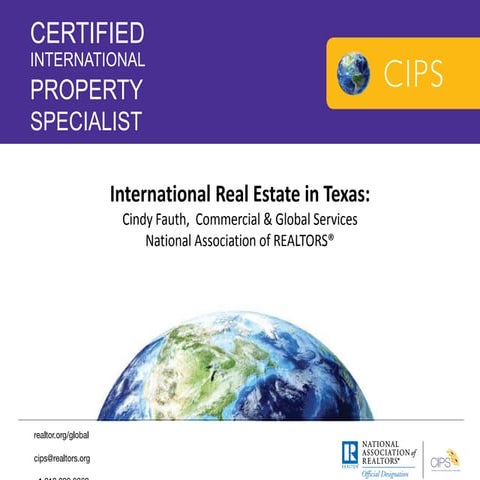 International 101 - Texas Today and Tomorrow (Richard Miranda)